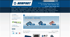 Desktop Screenshot of newportcom.com.br