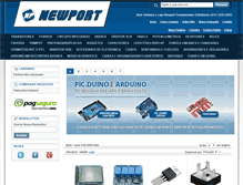 Tablet Screenshot of newportcom.com.br